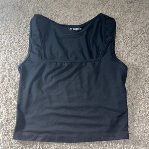 solid black tank